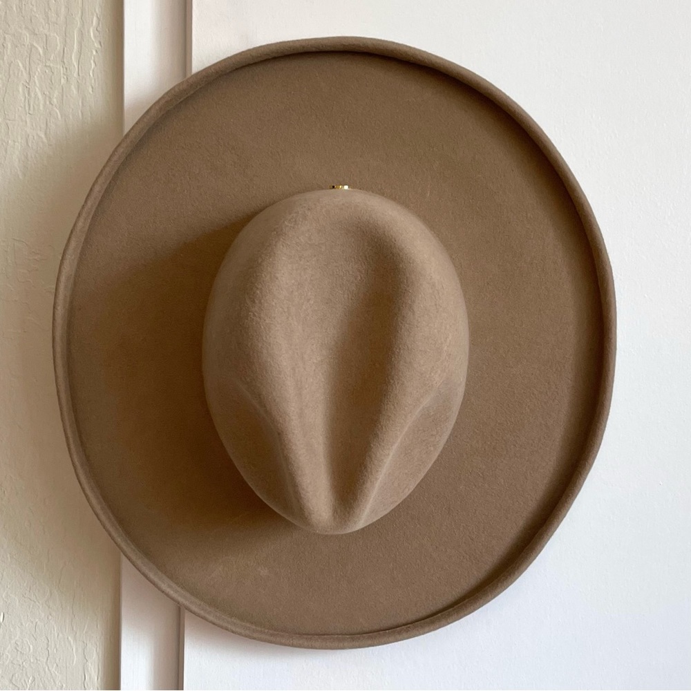 Gigi Pip x Cara Loren Pencil Brim Hat Tan S/M